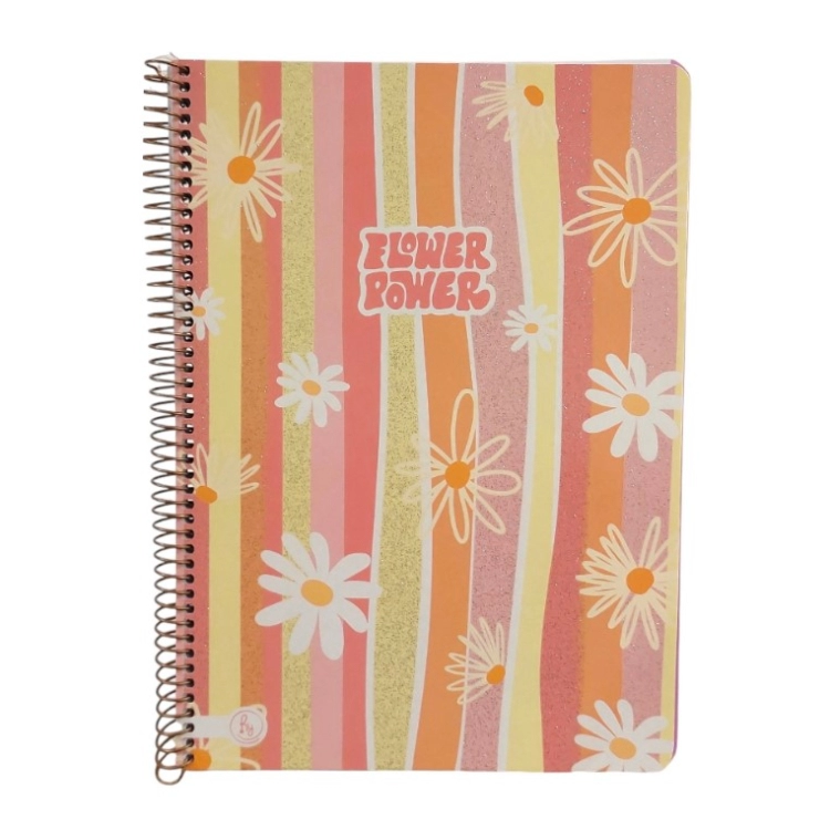 Cuaderno Universitario con Espiral RY Shine Semi Rigido 20x28 Art.1033
